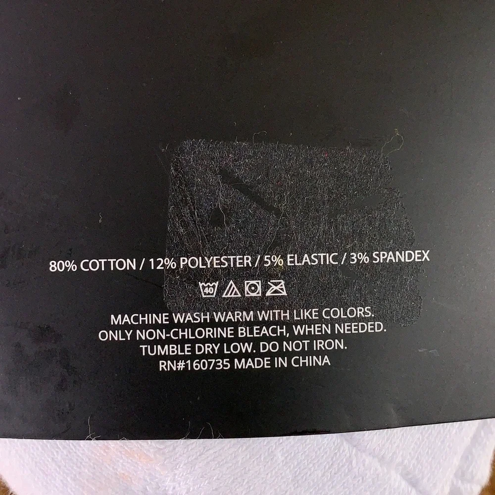 Burn Mens One Size White Black Logo Half Crew Socks 3 Pack NWT
